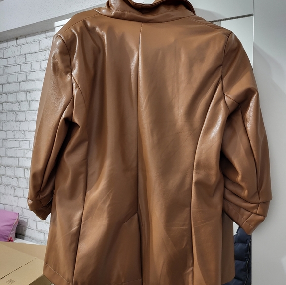 Rachel zoe pleather jacket - Picture 6 of 8